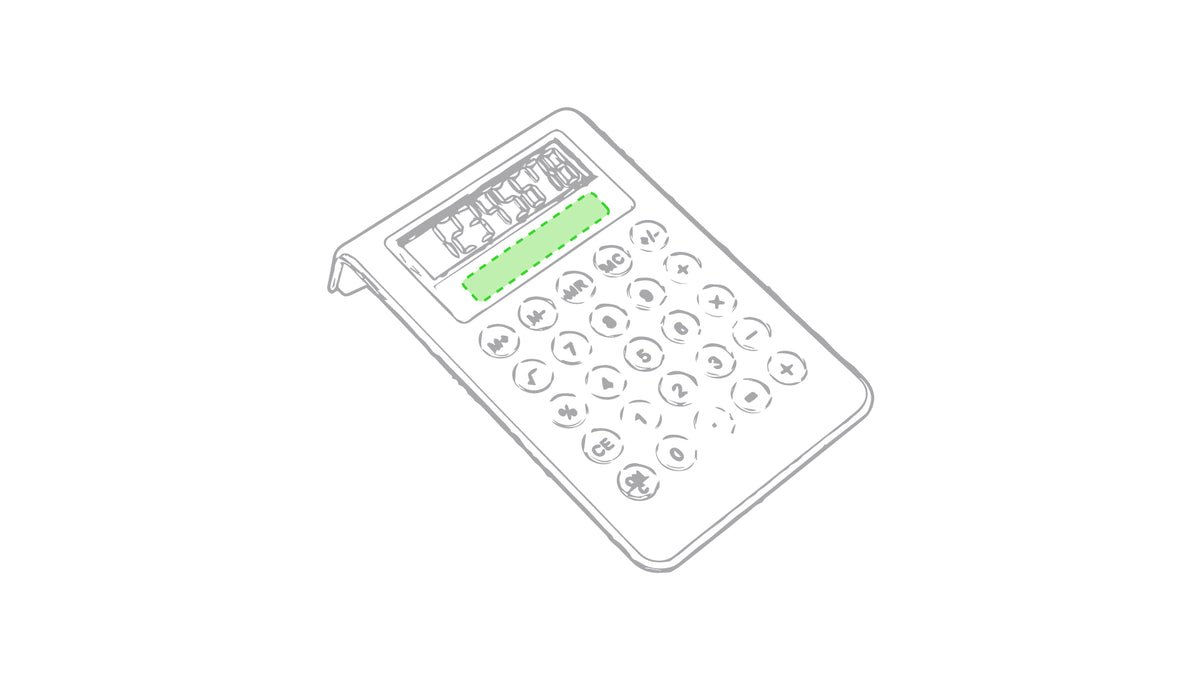 Myd Bicolor Calculator – Practical and Stylish Calculator for Irish Businesses