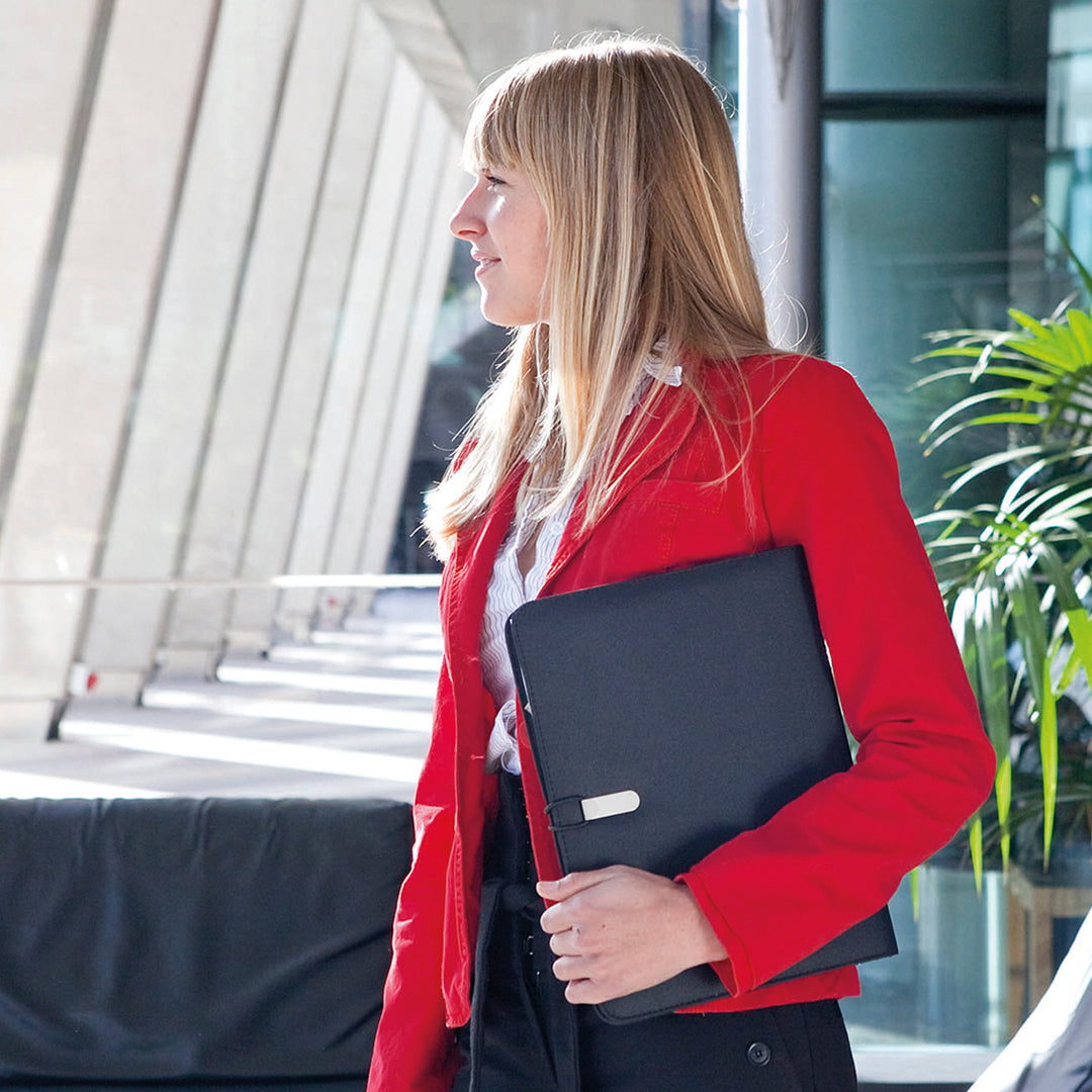 Neco Folder – Elegant Microfiber Presentation Folder for Irish Businesses