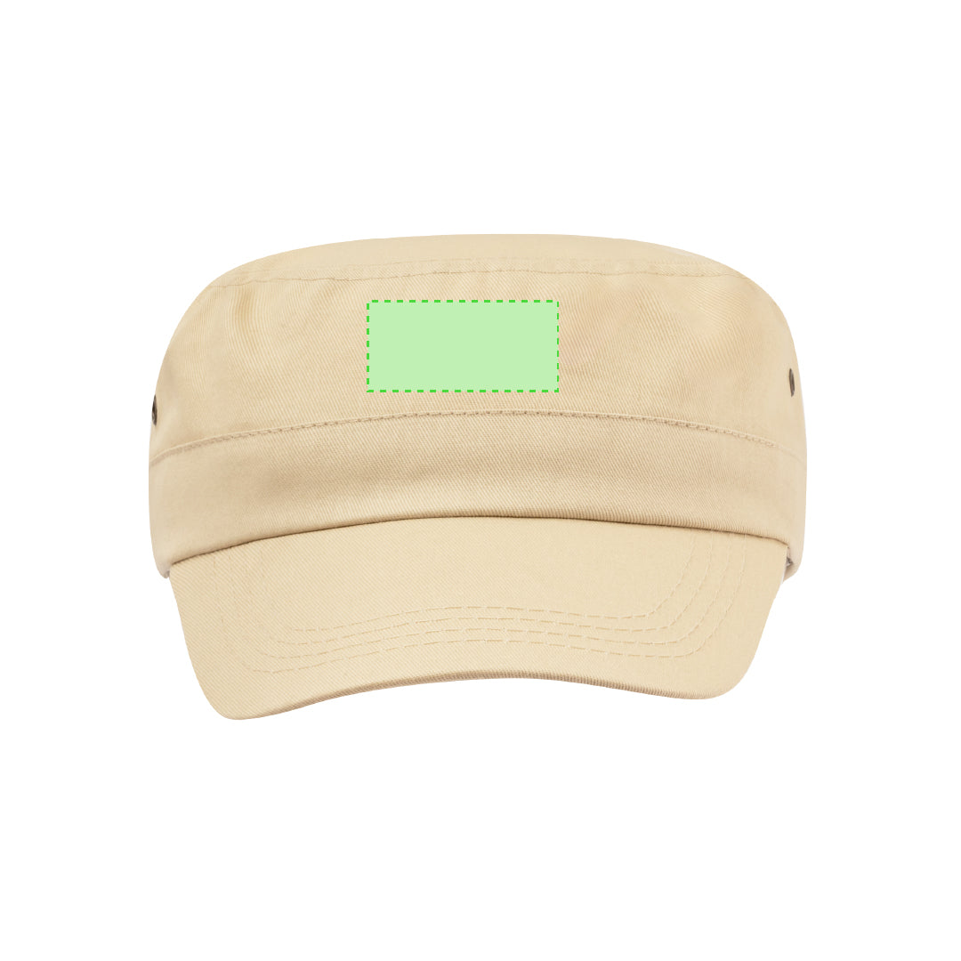 Saigon Military Cap – Durable Brushed Cotton Hat for Irish Businesses and Events