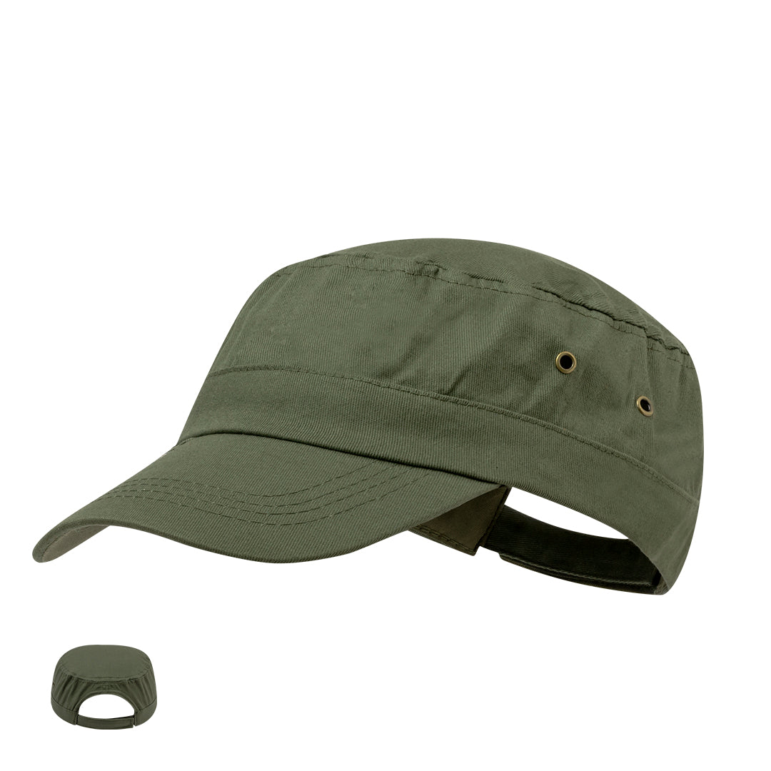 Saigon Military Cap – Durable Brushed Cotton Hat for Irish Businesses and Events