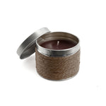 Shiva Aromatic Candle – Elegant Threaded Metallic Container