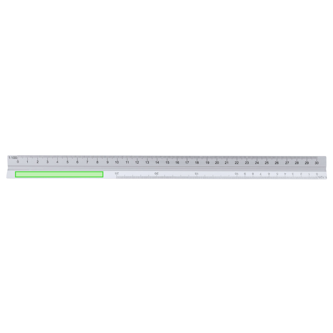 Thirty Aluminium Scale Meter – Precise Measuring Tool for Irish Businesses
