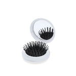 Glance Folding Brush with Mirror – Practical Personal Care Accessory