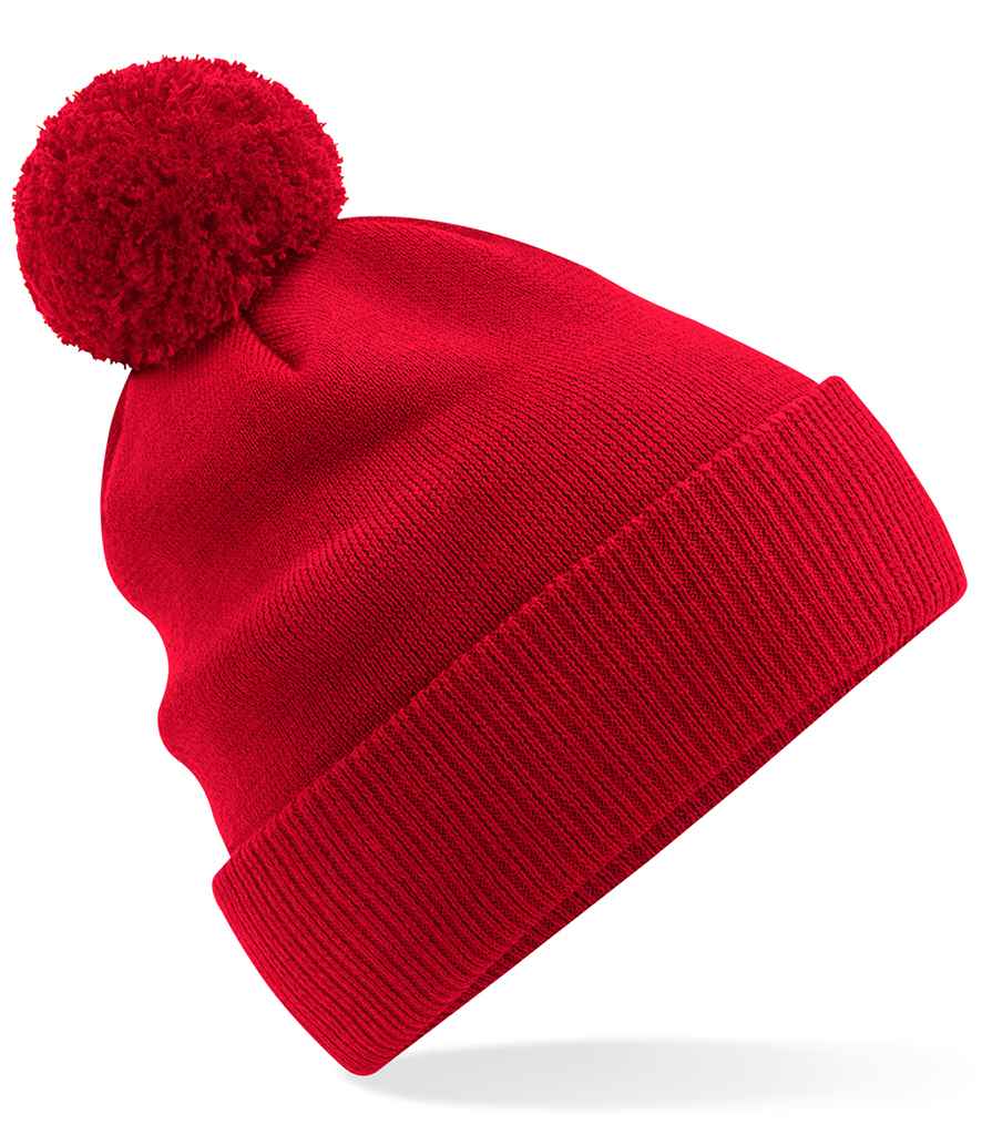 Organic Cotton Beanie - Beechfield Organic Cotton Snowstar® Beanie Classic Red ONE
