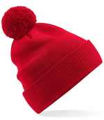 Organic Cotton Beanie - Beechfield Organic Cotton Snowstar® Beanie Classic Red ONE
