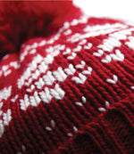 Beechfield Fair Isle Snowstar® Beanie - Classic Winter Headwear