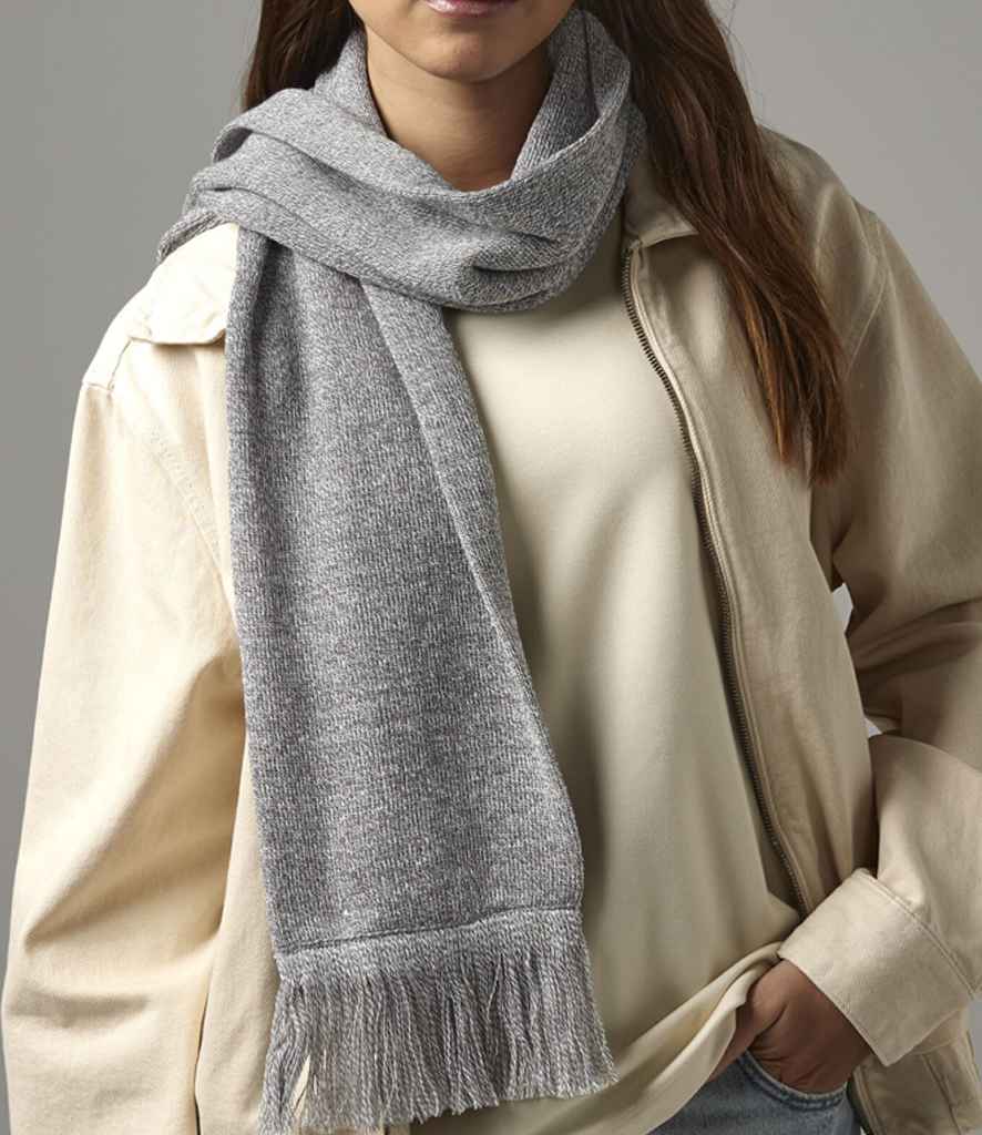 Beechfield Classic Knitted Scarf - Soft Acrylic Winter Wear
