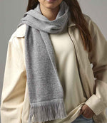 Beechfield Classic Knitted Scarf - Soft Acrylic Winter Wear