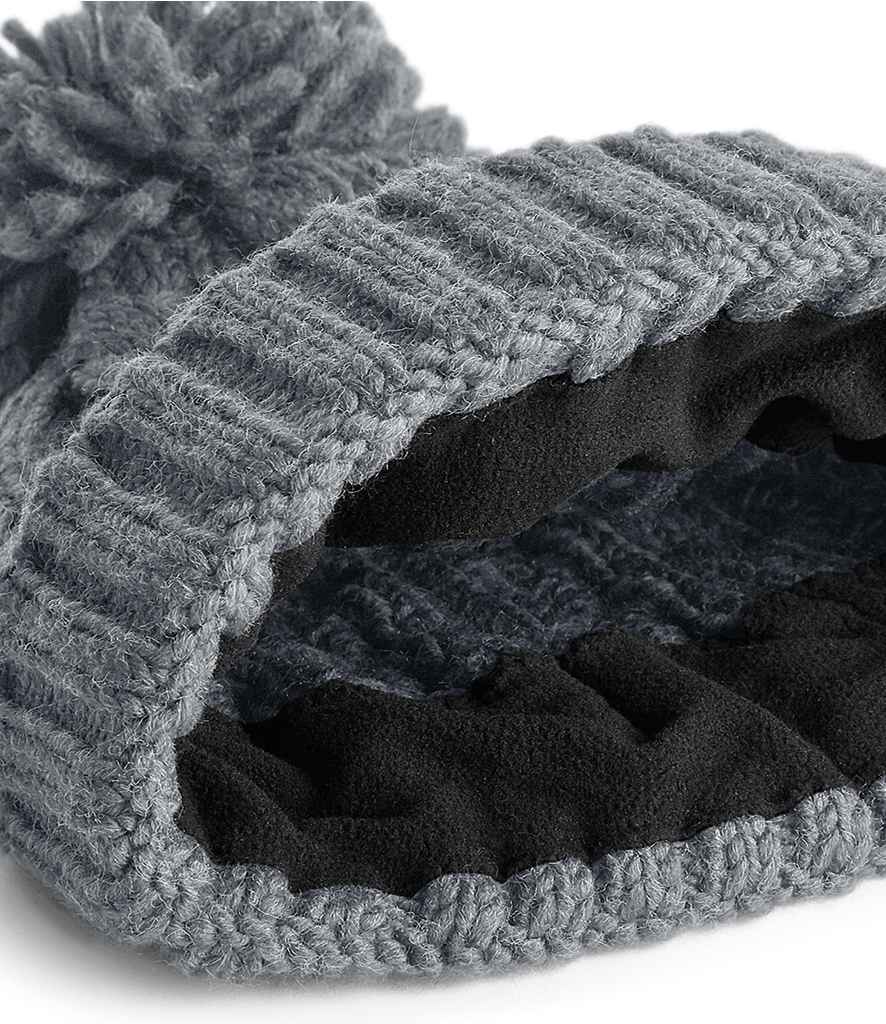 Beechfield Cable Knit Melange Beanie – Warm and Stylish Headwear
