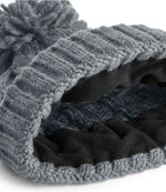 Beechfield Cable Knit Melange Beanie – Warm and Stylish Headwear