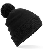 Beechfield Water Repellent Thermal Snowstar® Beanie – Warm and Weatherproof Headwear Black ONE