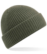 Beechfield Water Repellent Thermal Elements Beanie for Outdoor Comfort Olive Green ONE