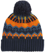 Beechfield Retro Ski Beanie – Classic Eco-Friendly Winter Headwear Blazing Blue ONE
