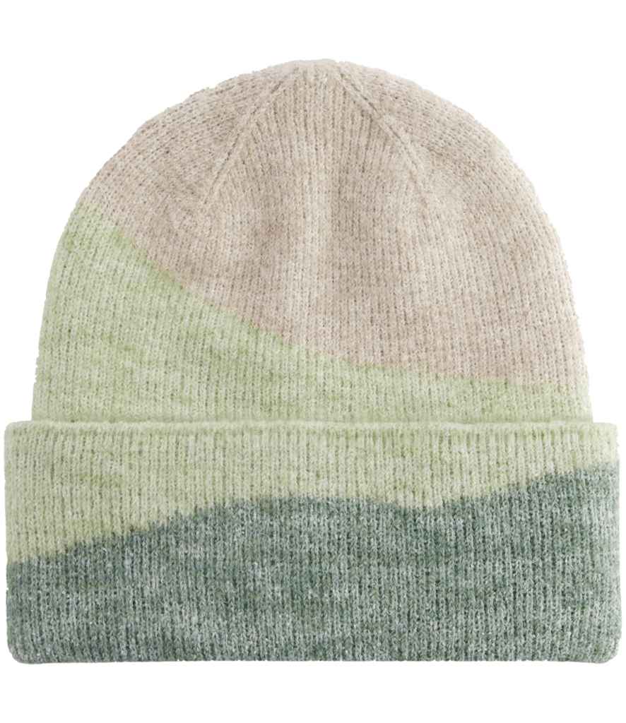 Beechfield Soft Wave Beanie – Comfortable and Stylish Headwear Almond/Pistachio/Dusty Green ONE
