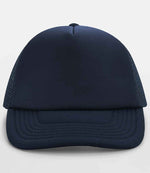Beechfield Vintage Snapback Trucker Cap – Classic Outdoor Headwear French Navy/French Navy ONE