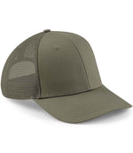 Beechfield Urbanwear Trucker Cap – Stylish and Practical Headwear Olive Green ONE