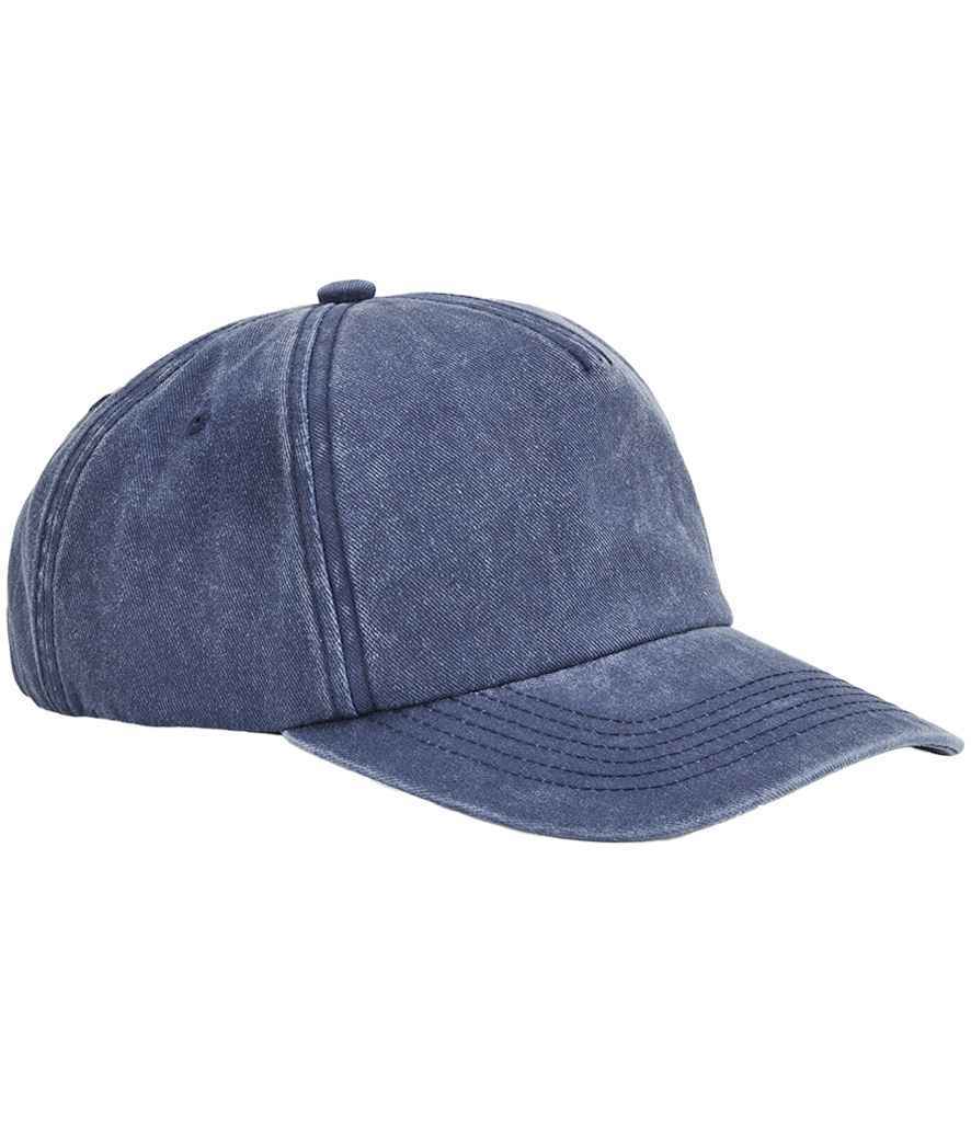 Beechfield Relaxed 5 Panel Vintage Cap for Irish Businesses and Events