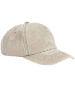 Beechfield Relaxed 5 Panel Vintage Cap for Irish Businesses and Events