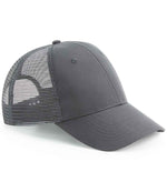 recycled snapback trucker cap - Beechfield Recycled 6 Panel Snapback Trucker Cap
