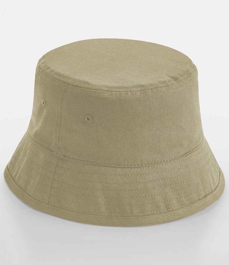 Beechfield Organic Cotton Bucket Hat – Comfortable and Sustainable Headwear Desert Sand L/XL