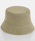 Beechfield Organic Cotton Bucket Hat – Comfortable and Sustainable Headwear Desert Sand L/XL