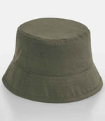 Beechfield Organic Cotton Bucket Hat – Comfortable and Sustainable Headwear Olive Green L/XL