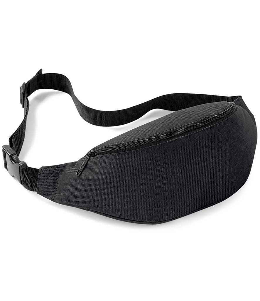 BagBase Belt Bag – Practical and Durable Promotional Bag in Ireland Black ONE