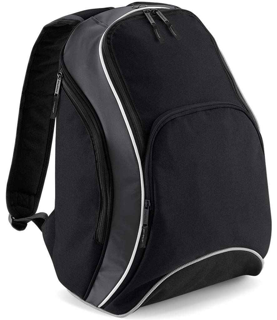 BagBase Teamwear Backpack – Durable and Practical Bags for Irish Businesses Black/Graphite Grey ONE