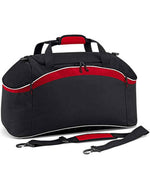 BagBase Teamwear Holdall – Durable Sports Bag for Irish Teams and Organisations Black/Classic Red ONE