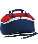 BagBase Teamwear Holdall – Durable Sports Bag for Irish Teams and Organisations French Navy/Classic Red ONE