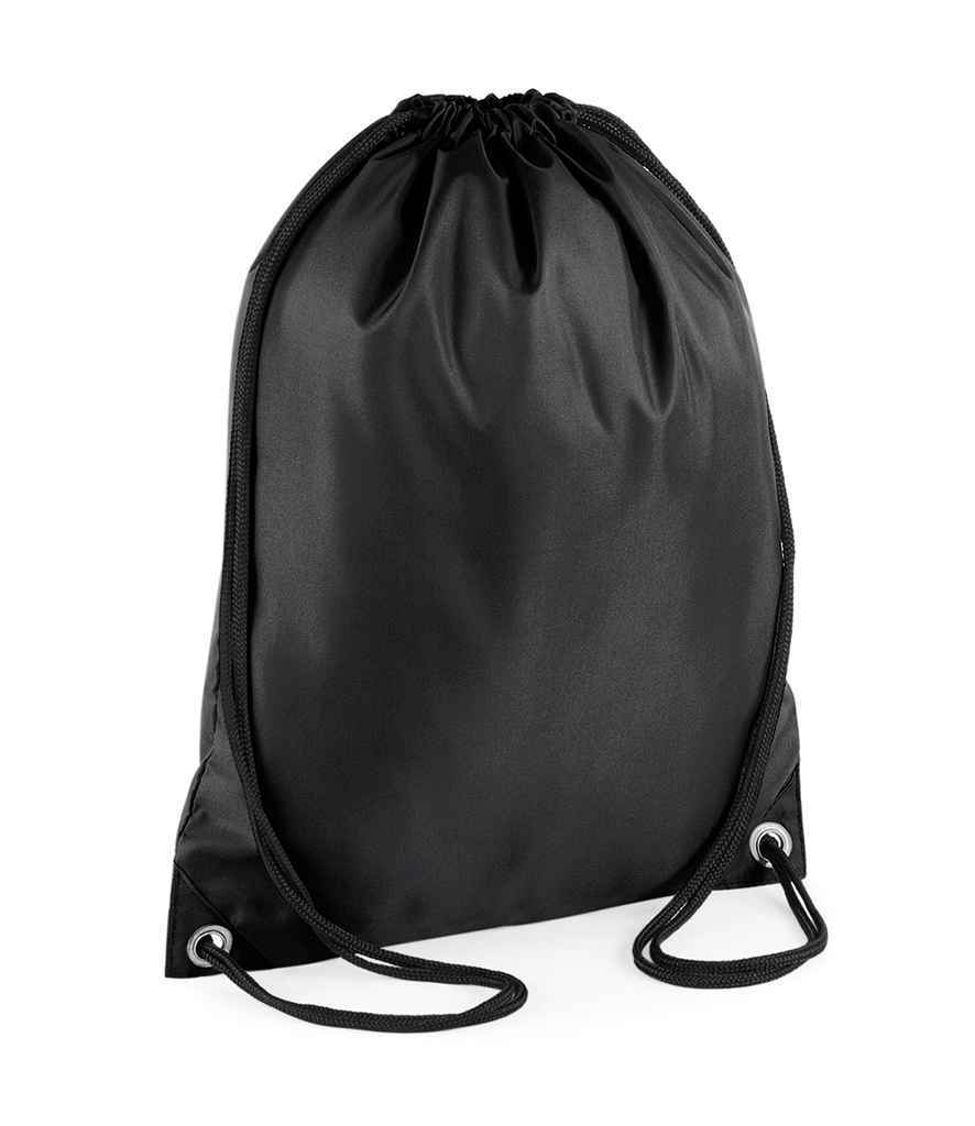 BagBase Budget Gymsac – Practical and Reliable Promotional Gymsac in Ireland Black ONE