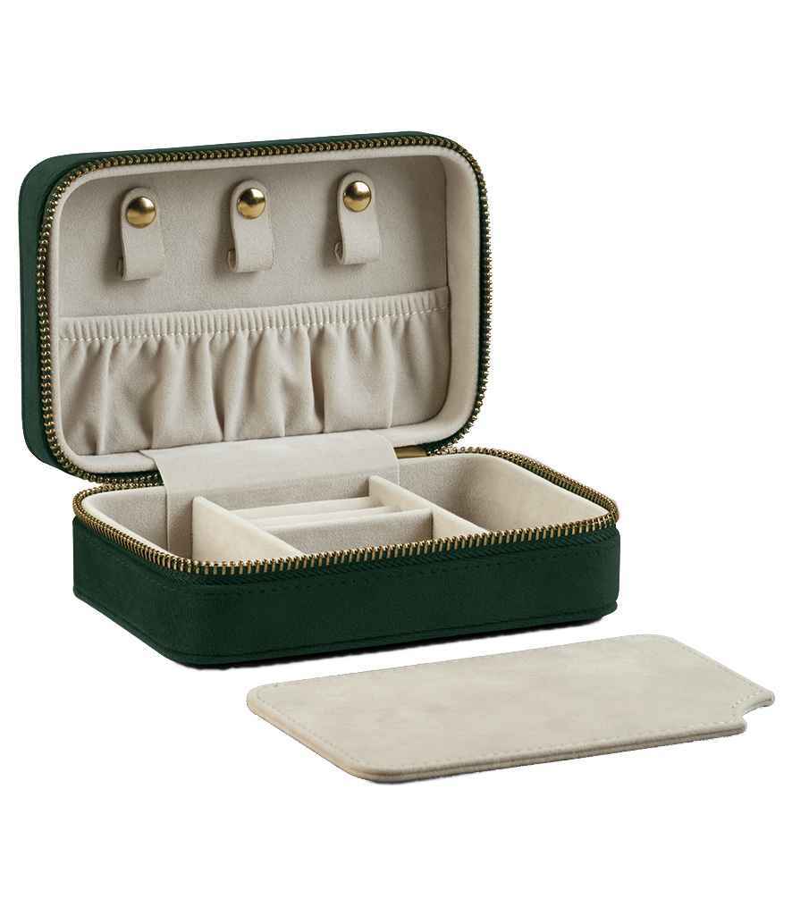 BagBase Velvet Travel Jewellery Box – Stylish and Sustainable Storage Solution
