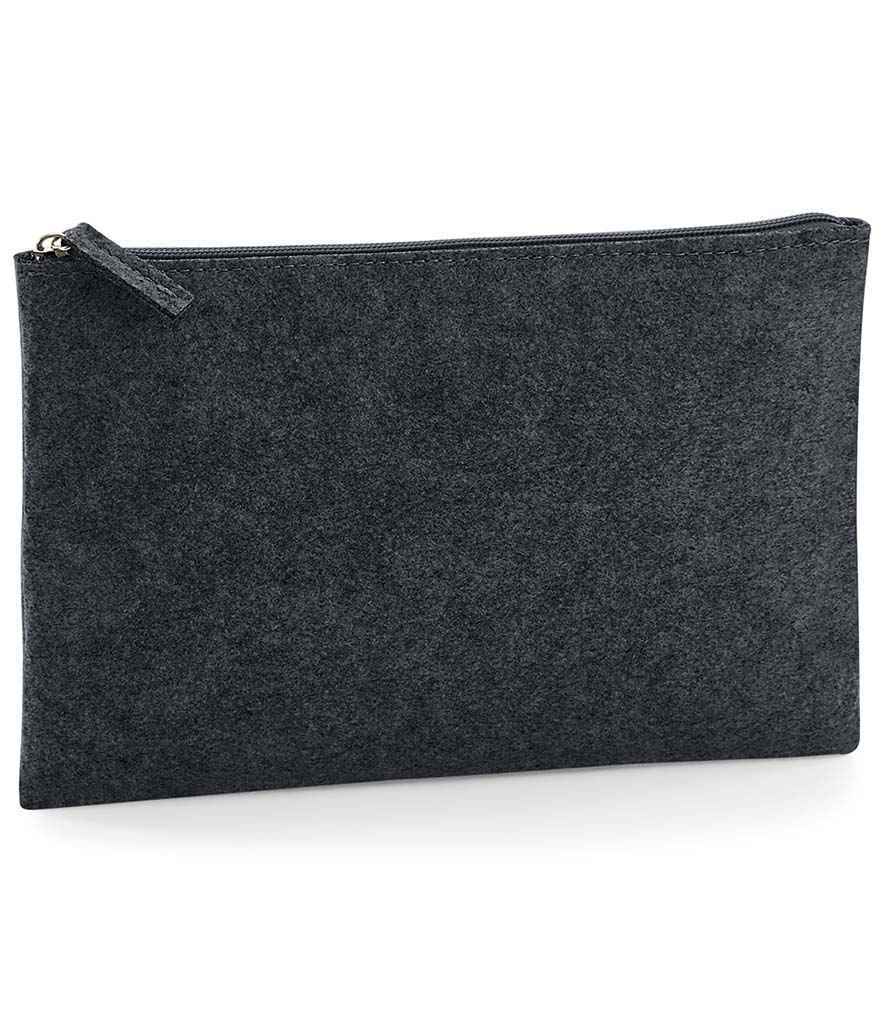 BagBase Felt Accessory Pouch – Durable Multi-Purpose Accessory Bag