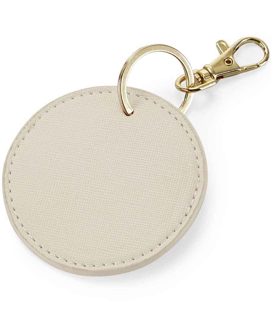 BagBase Boutique Circular Key Clip – Stylish and Durable Key Accessory Oyster ONE