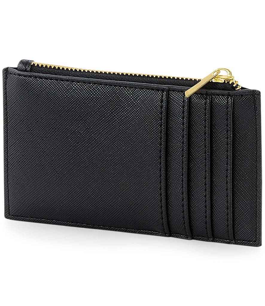 BagBase Boutique Card Holder – Slimline PU Card Wallet for Everyday Use