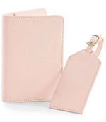 BagBase Boutique Travel Set – Stylish and Practical Travel Accessories Soft Pink ONE