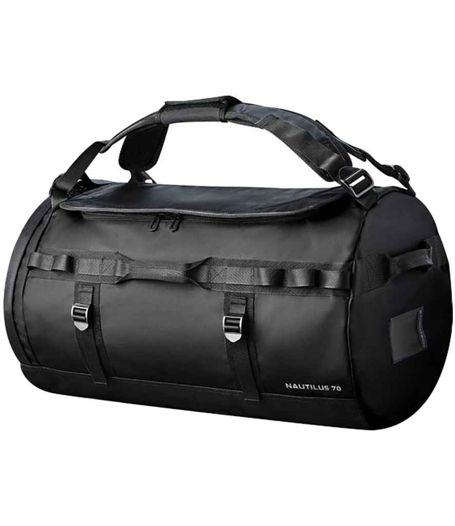 Stormtech Nautilus Waterproof Duffle 70 – Durable Waterproof Holdall and Backpack Black ONE