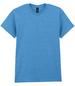 Gildan Heavy Cotton T-Shirt for Irish Businesses and Events Heather Sapphire 3XL
