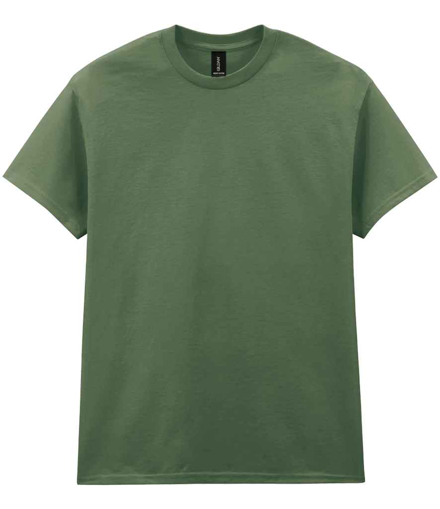 Gildan Heavy Cotton T-Shirt for Irish Businesses and Events Military Green 5XL