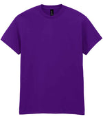 Gildan Heavy Cotton T-Shirt for Irish Businesses and Events Purple 5XL