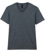 Gildan SoftStyle V Neck T-Shirt – Comfortable and Durable Custom T-Shirt Dark Heather 3XL