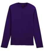 Gildan SoftStyle Long Sleeve T-Shirt – Comfortable and Durable Irish Workwear Fan Dark Purple S