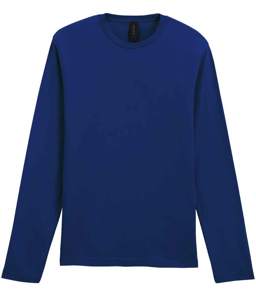 Gildan SoftStyle Long Sleeve T-Shirt – Comfortable and Durable Irish Workwear Navy 3XL