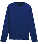 Gildan SoftStyle Long Sleeve T-Shirt – Comfortable and Durable Irish Workwear Navy 3XL