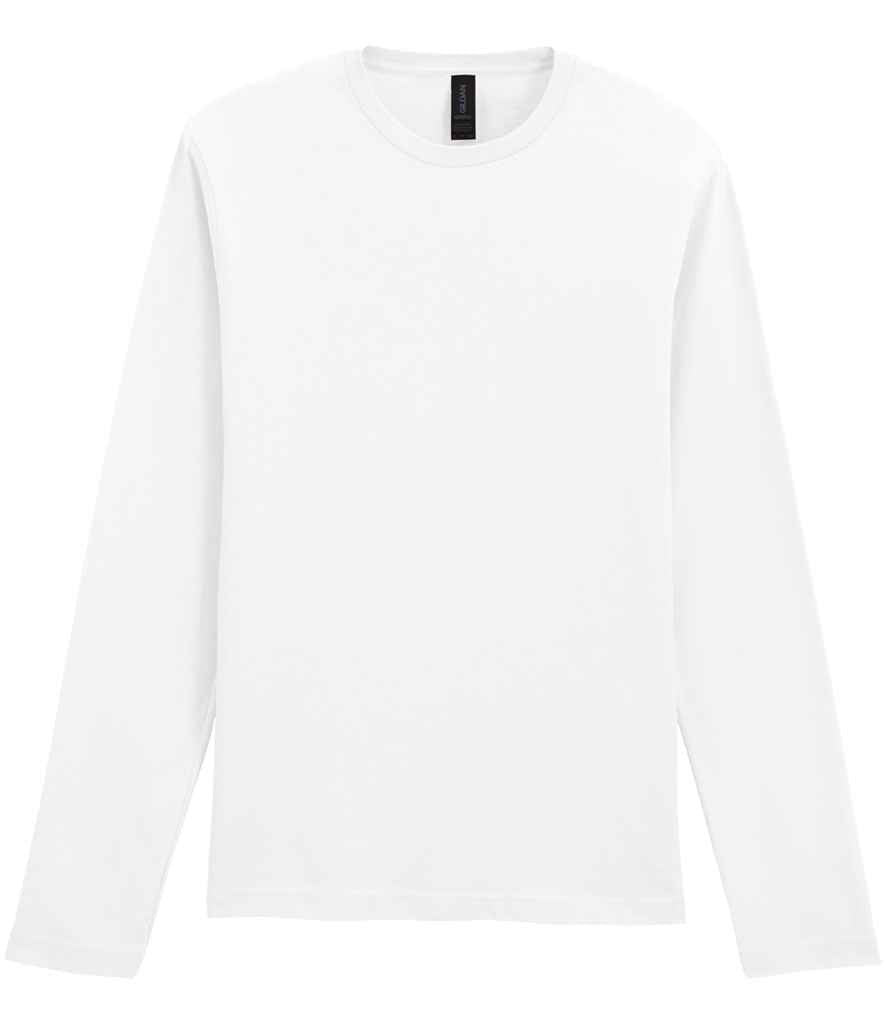 Gildan SoftStyle Long Sleeve T-Shirt – Comfortable and Durable Irish Workwear White XL