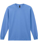 Gildan Ultra Cotton Long Sleeve T-Shirt for Irish Businesses and Events Carolina Blue 3XL