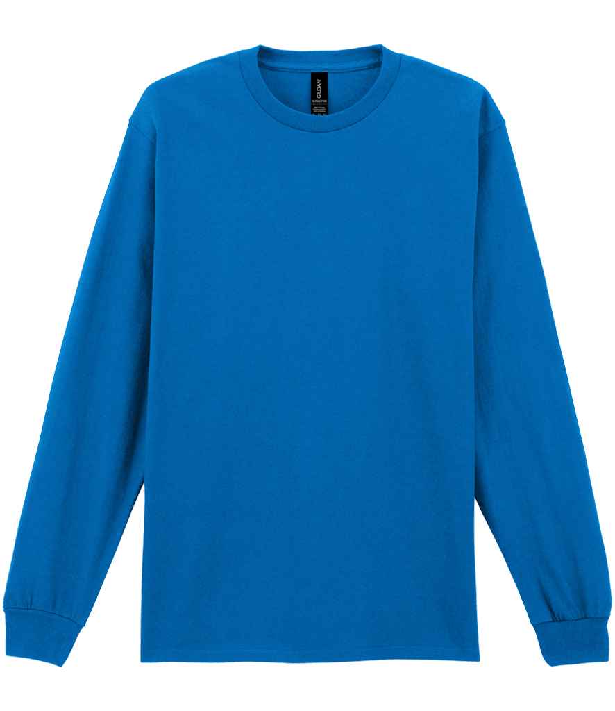 Gildan Ultra Cotton Long Sleeve T-Shirt for Irish Businesses and Events Royal Blue 5XL