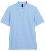 Gildan SoftStyle Double Piqué Polo Shirt – Comfortable and Durable Polos for Irish Businesses Light Blue 4XL