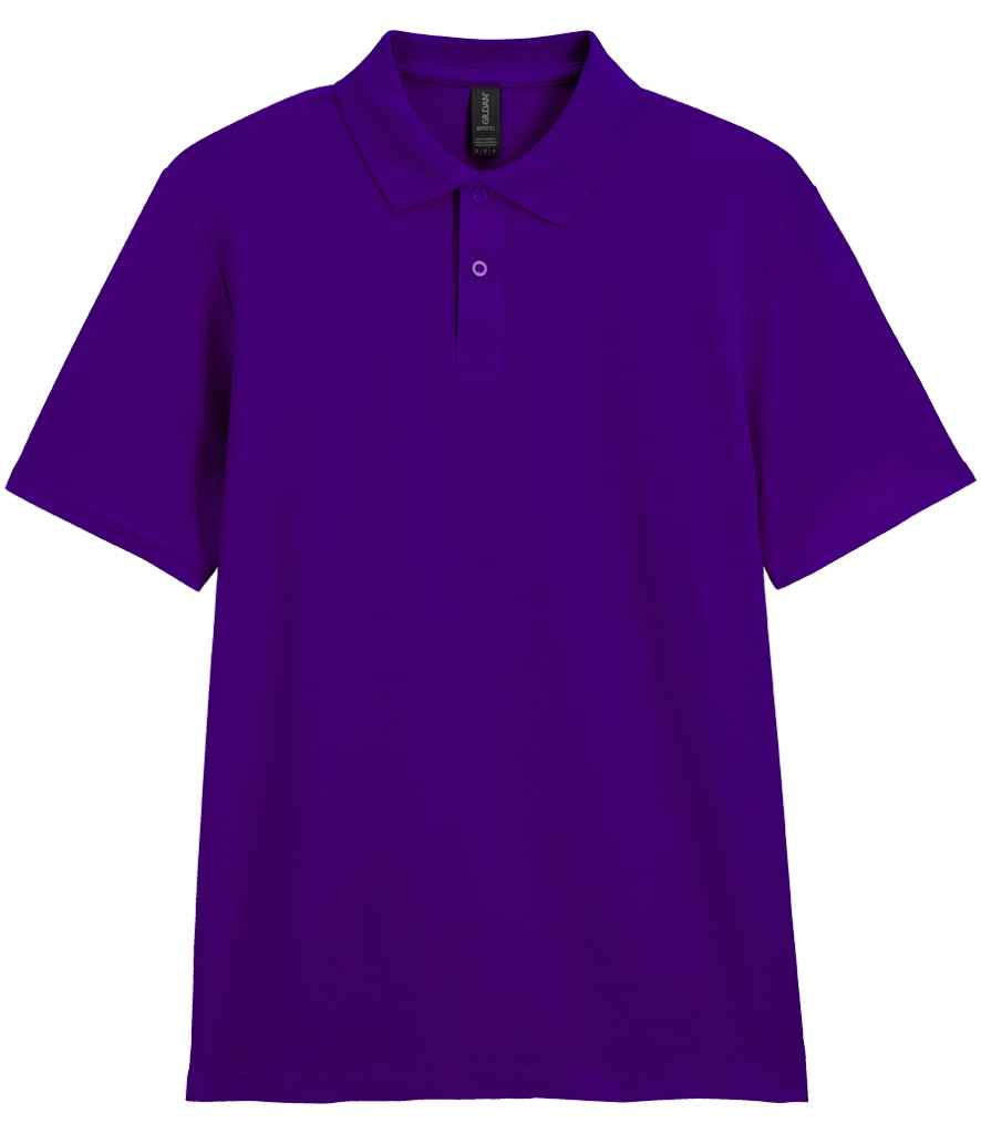 Gildan SoftStyle Double Piqué Polo Shirt – Comfortable and Durable Polos for Irish Businesses Purple 4XL