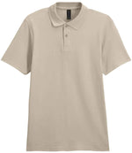 Gildan SoftStyle Double Piqué Polo Shirt – Comfortable and Durable Polos for Irish Businesses Sand 4XL